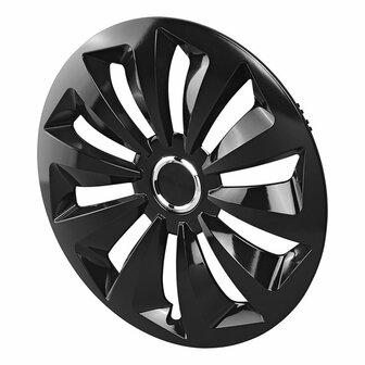 Wheel cap set Fox black 16 inch 4 pieces in display box