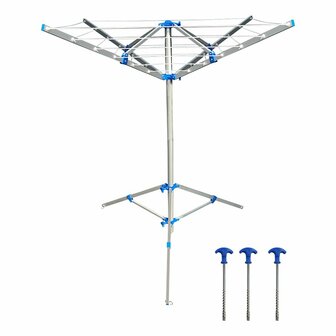 Drying rack with foot incl. 3 pegs