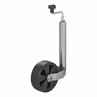 Nose wheel 48mm plastic rim with rubber tire 220x70mm