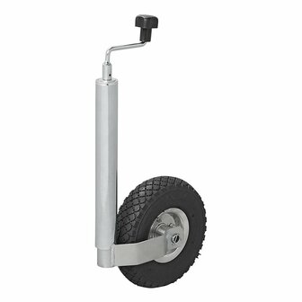 Nose wheel 48mm rim metal and pneumatic tire 260x85mm
