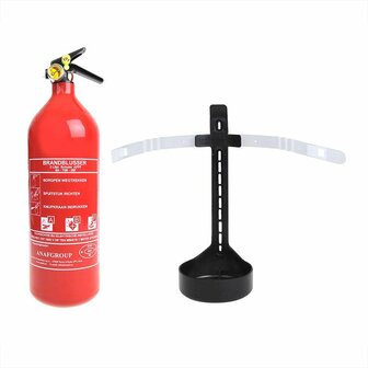 Fire extinguisher 2L AB F foam NL + pressure gauge