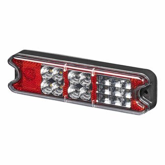 Rear light 5 functions 192x51mm 21LED