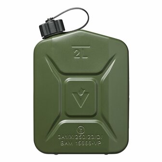 Jerrycan 2L metal green UN-approved