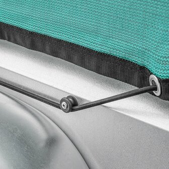 Fine-meshed trailer net 2.00x3.00M with elastic cord