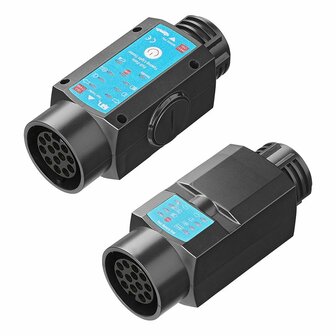 Trailer and vehicle lighting tester 13-pin rechargeable