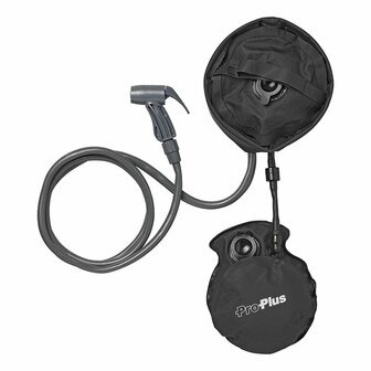 Camping shower 11L with foot pump