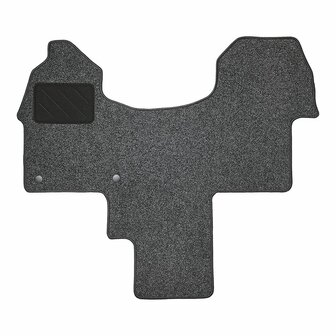 Camper cabin floor mat for Mercedes W907 Sprinter with rear-wheel drive and handbrake from 2018