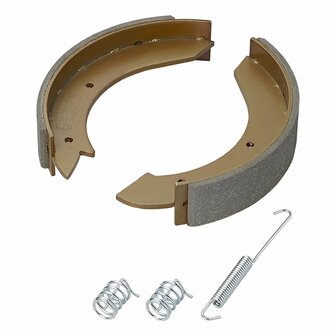 Brake shoe set suitable for Peitz R234-76 230x40mm