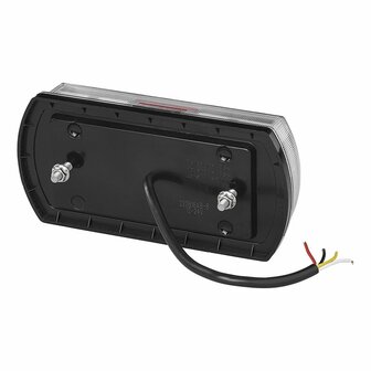 Rear light 5 functions 225 x 105 mm 43LED left