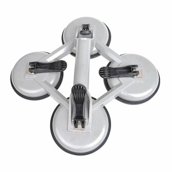 Aluminium vacuum lifter with 4 suction cups