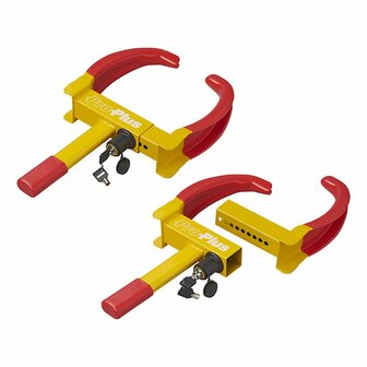Universal wheel clamp