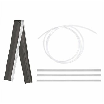 Magnetic adapter set for bus tent
