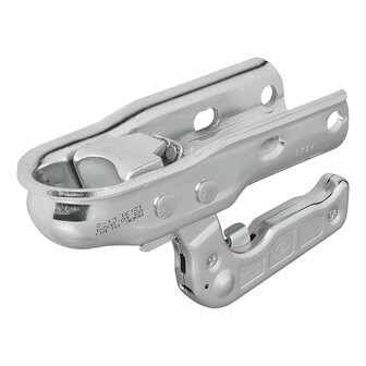 Steel ball coupling round 35-50mm 2000kg braked