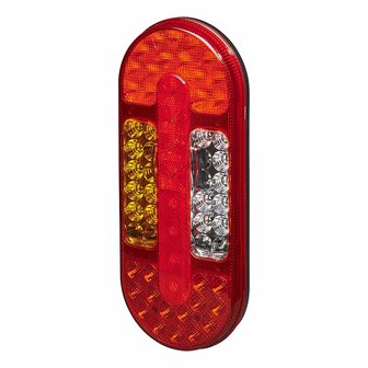 Rear light 6 functions 323x134mm 54LED left