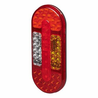 Rear light 6 functions 323x134mm 54LED right