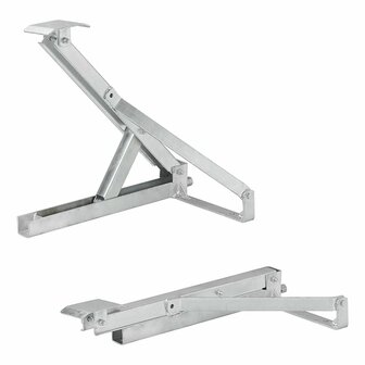 Caravan corner support compact 600 kg for front right and rear left
