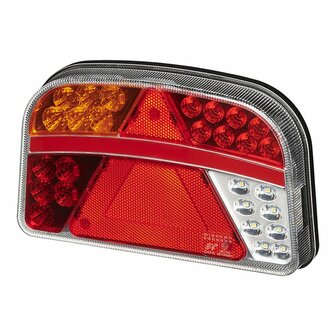 Rear light 6 functions 240x150mm LED left