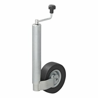 Joint wheel 60mm rim metal with rubber tire 220x65mm