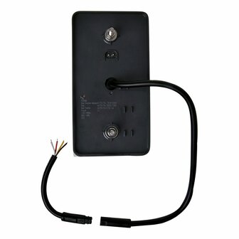 Rear light 12/24V 4 functions 80x150mm LED