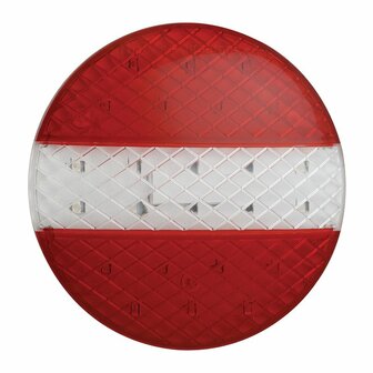 Rear light 12/24V 3 functions 140mm STF LED