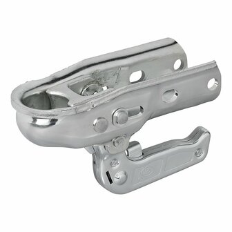 Ball coupling steel round 35-50mm braked