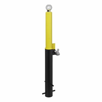 Parking post for trailer caravan