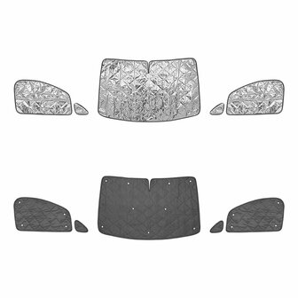 Window insulation set for Volkswagen Caddy