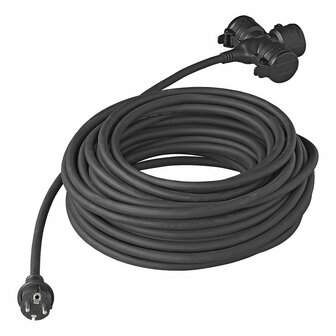 Power strip Schuko 3-way 20M 3x 2.5 mm&sup2;