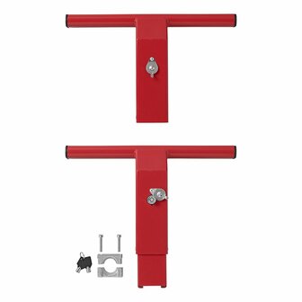 Tow bar lock for commercial vehicles