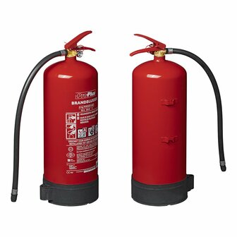 Fire extinguisher 9kg ABC powder NL + pressure gauge