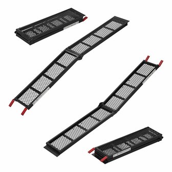 Steel ramp foldable 203x28cm 340kg per piece