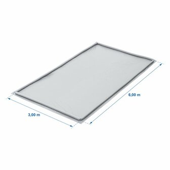 Inflatable groundsheet 3.00x6.00M