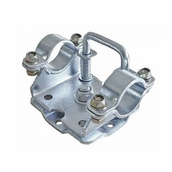 Nose wheel clamp tiltable dia 48 mm 300 kg