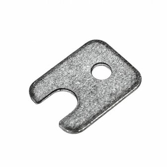 Locking plate for pressure spring