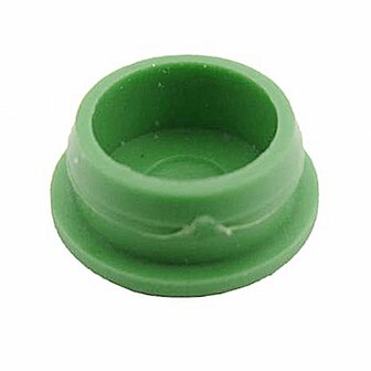 Cover cap anchor plate green