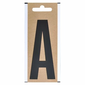 Letter label A 10cm