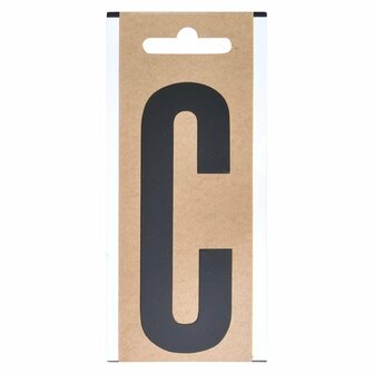Letter label C 10cm