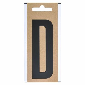 Letter label D 10cm