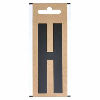 Letter label H 10cm