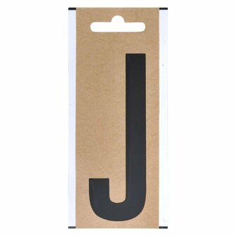 Letter label J 10cm