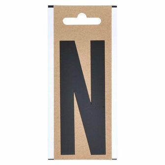 Letter label N 10cm