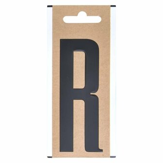 Letter label R 10cm