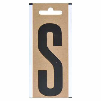 Letter label S 10cm