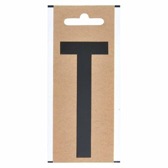 Letter label T 10cm