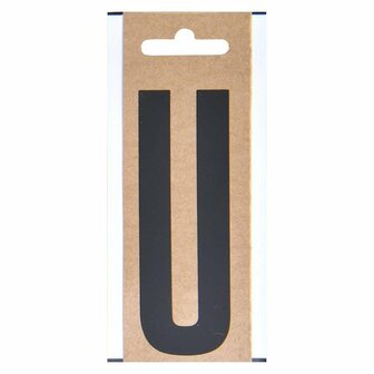 Letter label U 10cm