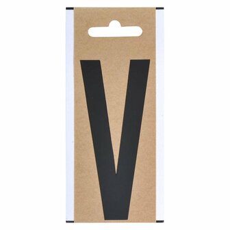 Letter label V 10cm