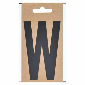 Letter label W 10cm
