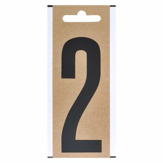 Number label 2 10cm