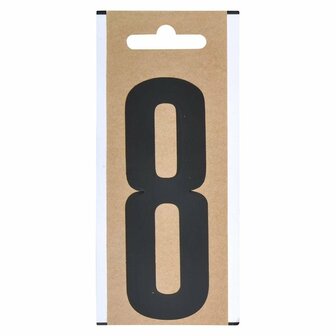 Number label 8 10cm