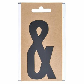 Letter label 10cm
